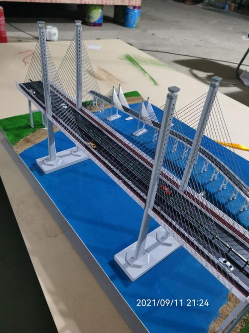 橋梁實(shí)體沙盤模型